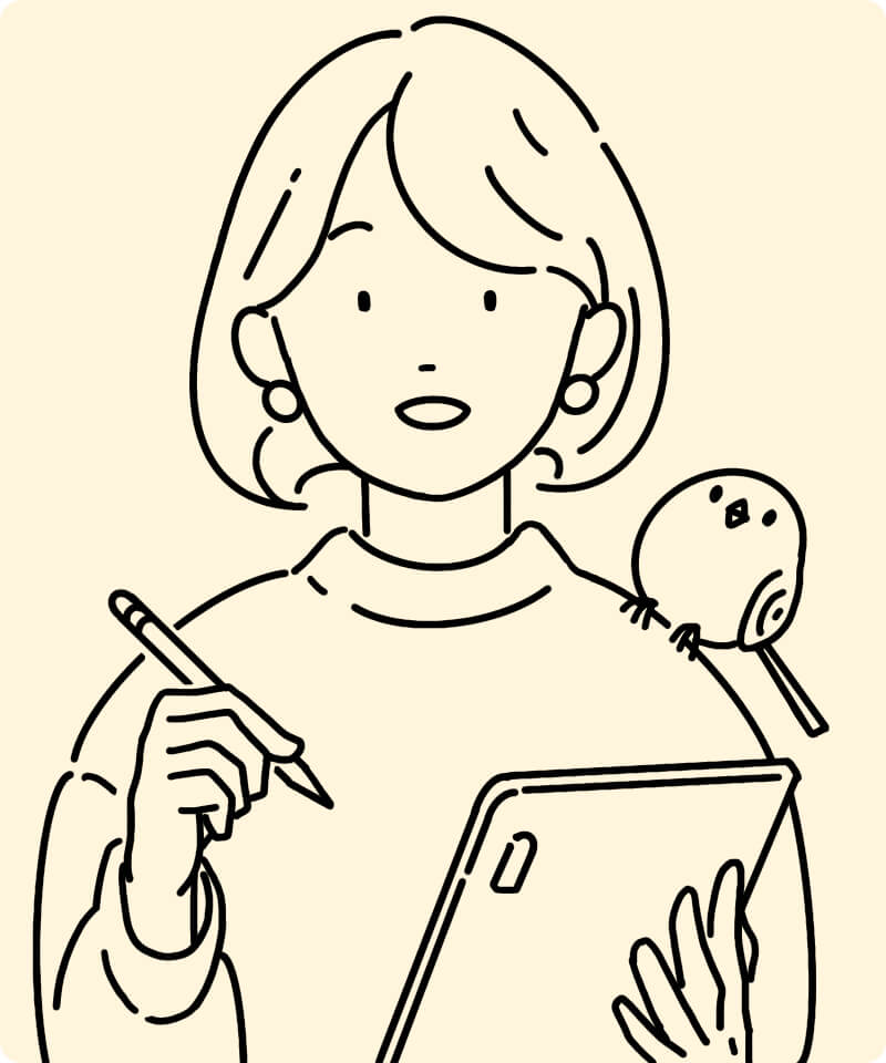 enaga kotomiの似顔絵