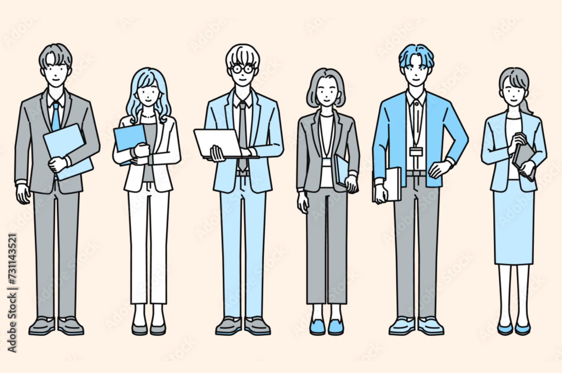 ストックイラスト販売